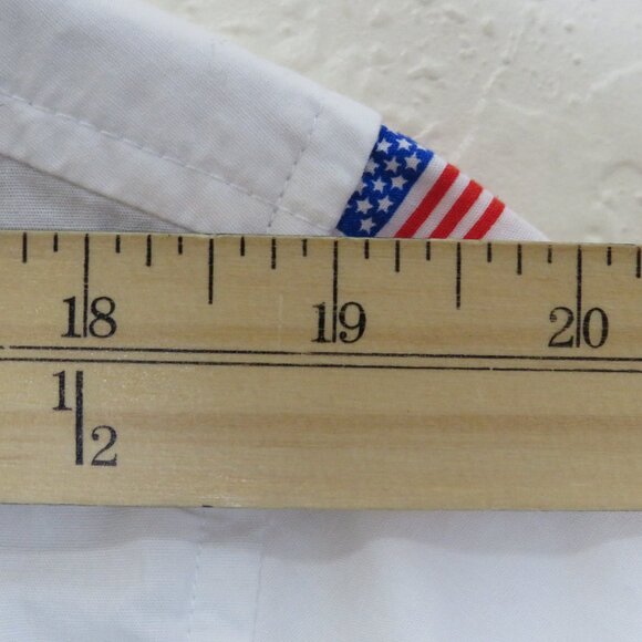 MAD Engine* Men's Short Sleeve Button Down Curved‎ Hem Chest Pocket Shirt~ XL - Picture 5 of 10